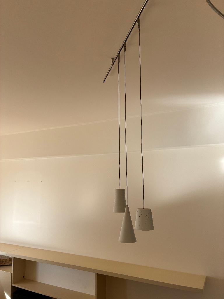 Clivia Pura hanglamp Streg lights., Enlèvement, Comme neuf, Verre, Vintage