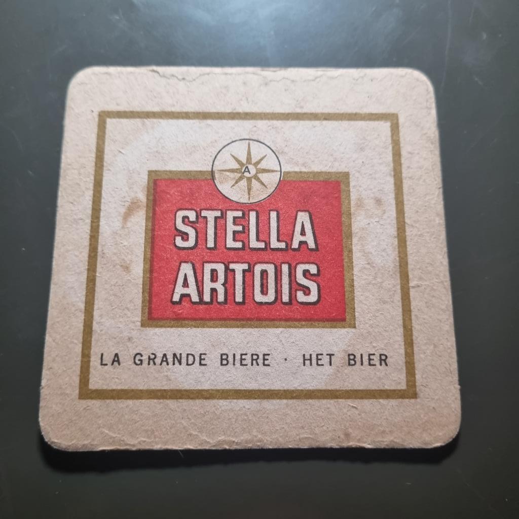 Sous Bock Stella Artois (modèle 3), Ophalen of Verzenden, Gebruikt, Viltje(s), Stella Artois