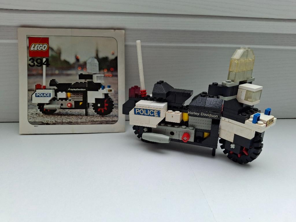 Lego 394 ( 394-1 ) Harley-Davidson 1000cc 1976, Ophalen of Verzenden, Lego