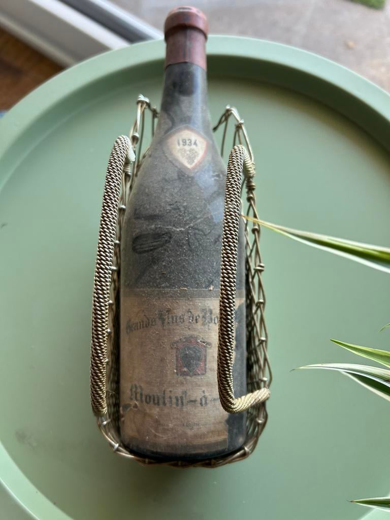 Bouteille de vin, Maison & Meubles, Accessoires pour la Maison | Plateaux, Comme neuf, Enlèvement