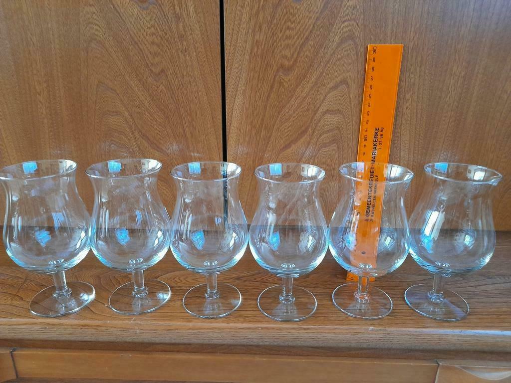 6 vintage Durobor grandcru glazen inh 500ml, Ophalen of Verzenden, Nieuw