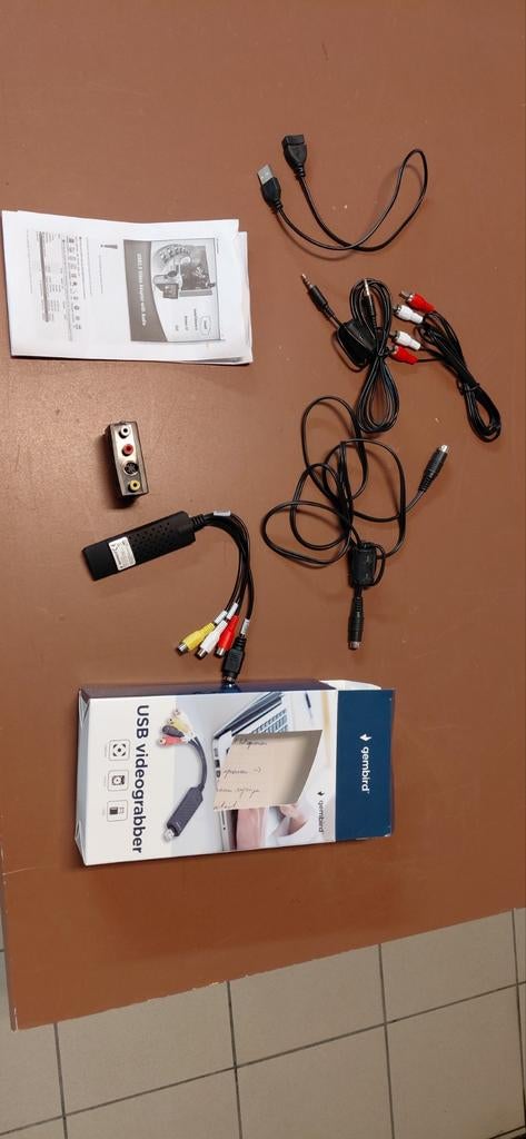 USB videogabber vidiobanden digitaliseren, Ophalen, Zo goed als nieuw