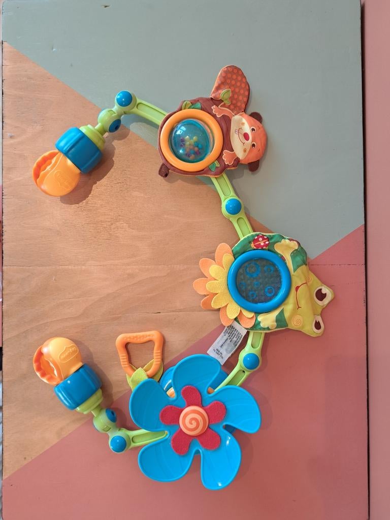 Baby speelboog, Ophalen