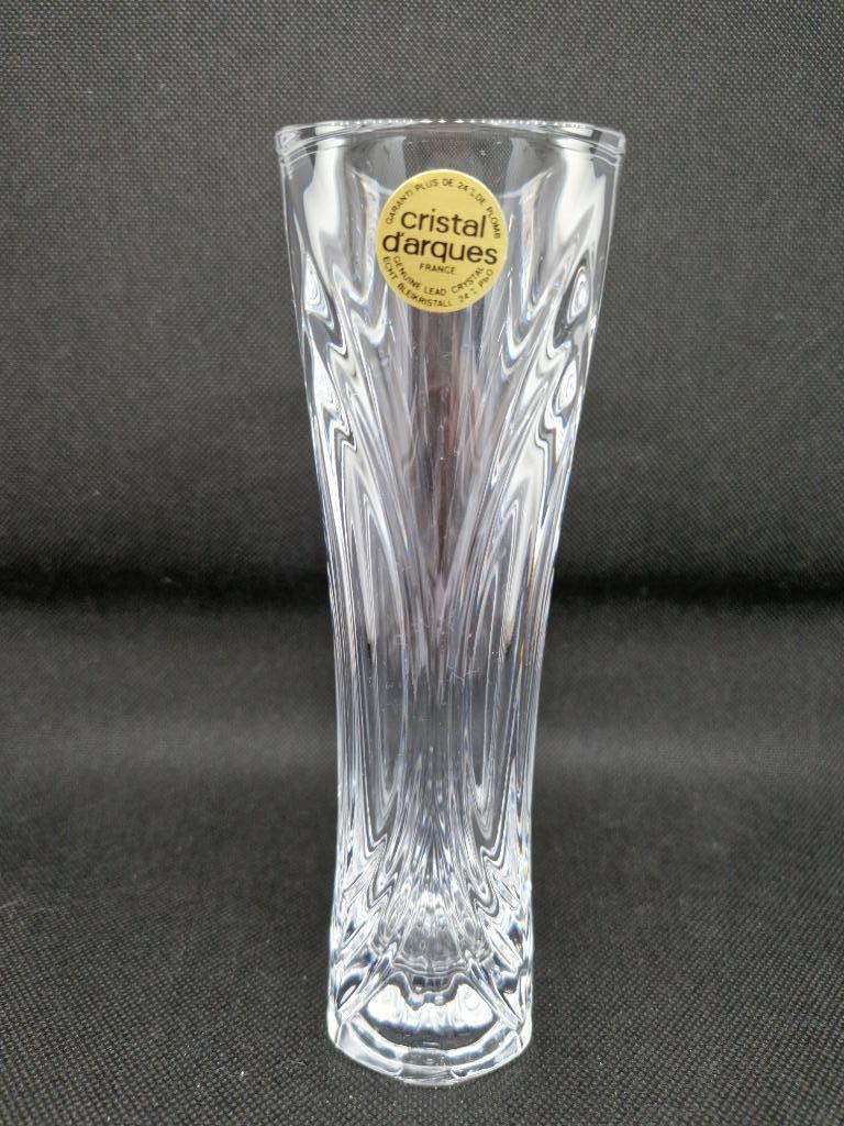 Vase en cristal d’Arques – Modèle Châtelet - Parfait état, Antiquités & Art, Enlèvement ou Envoi