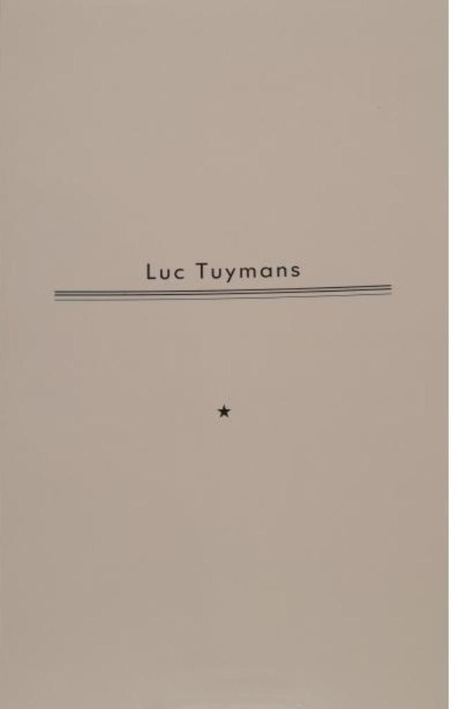Luc Tuymans (gesigneerd), Boeken, Verzenden, Nieuw, Diverse auteurs, Schilder- en Tekenkunst