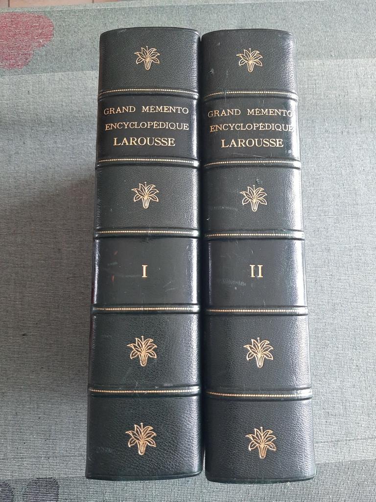LAROUSSE encyclopedie 1936, lederen band in nieuwstaat, Ophalen of Verzenden