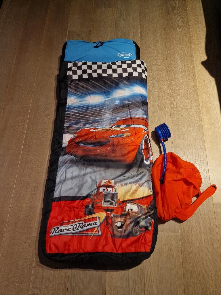 Slaapzak en luchtmatras Cars, Ophalen, Gebruikt
