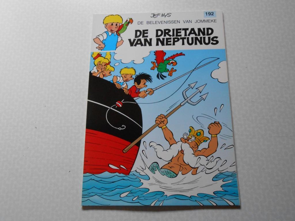 Jommeke 192 De drietand van Neptunus 1997 1 ste druk., Enlèvement ou Envoi, Une BD, Neuf, Jef Nys