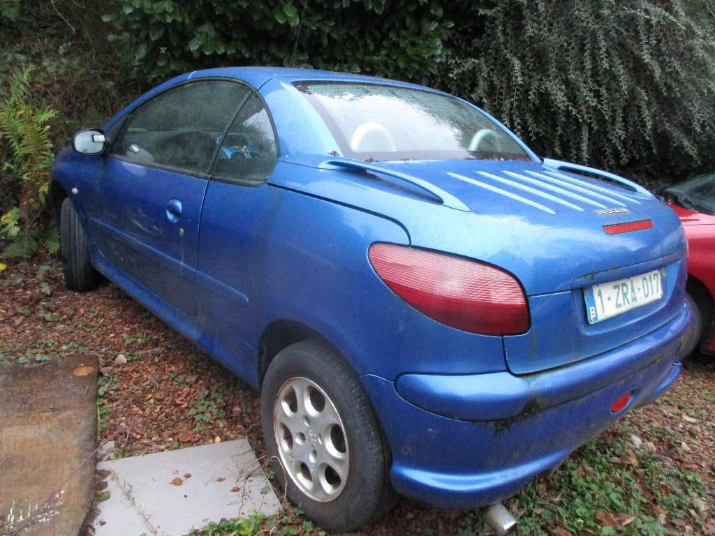 Peugeot, Auto's, Zwart, 4 cilinders, Leder en Stof, Elektrische ramen