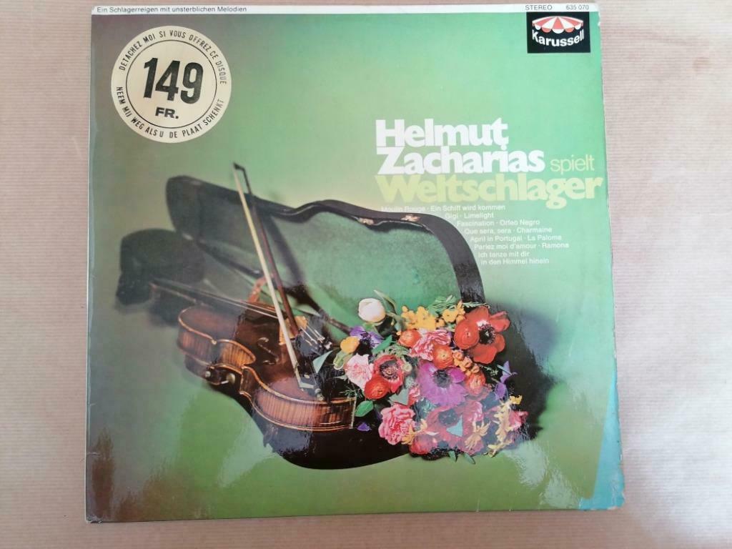 33T Helmut Zacharias – Helmut Zacharias Spielt Weltschlager, Ophalen of Verzenden