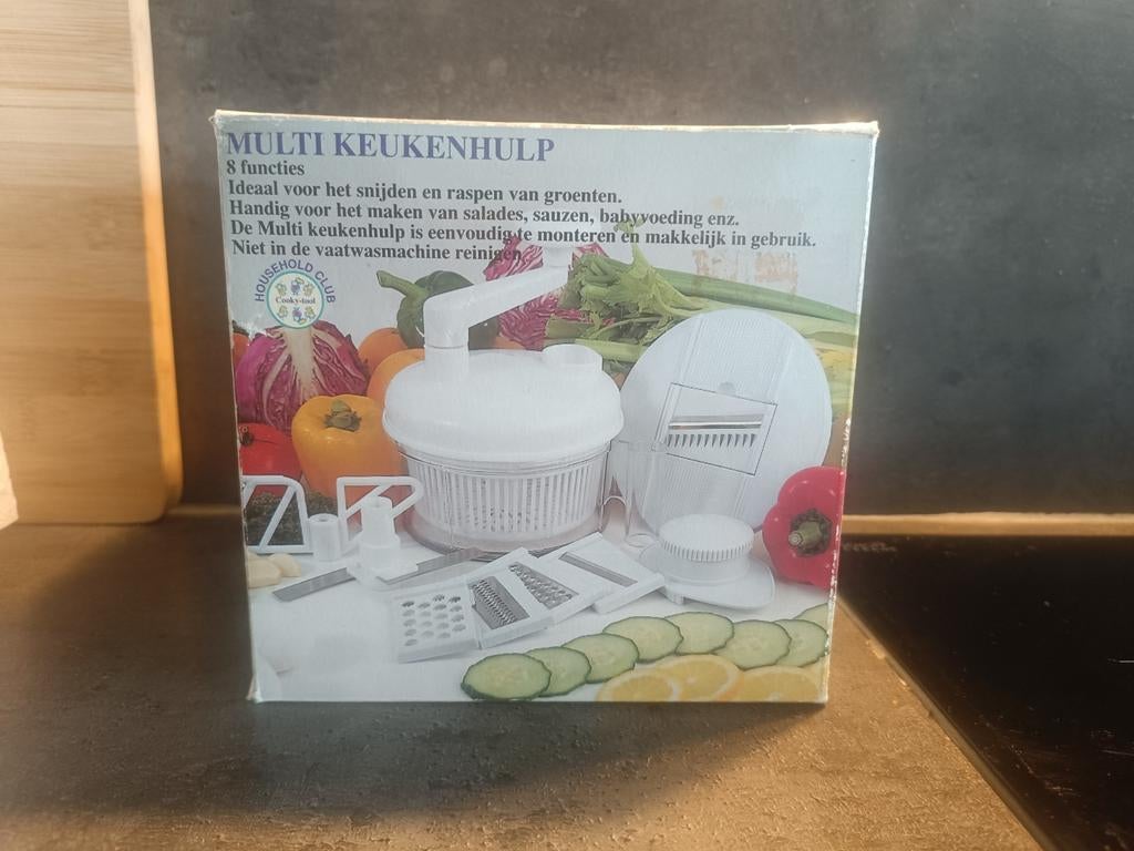 Multi keukenhulp ( nieuw zit nog in plastic,niet open gedaan, Ophalen, Zo goed als nieuw