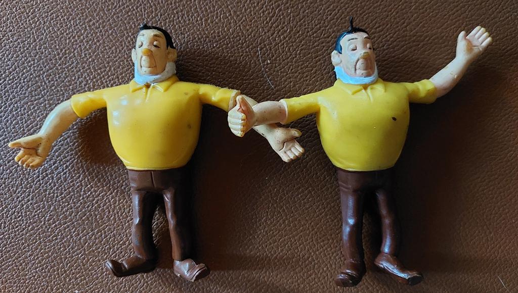 Suske en Wiske - Brabo - Jerom, Collections, Enlèvement ou Envoi, Bob et Bobette, Utilisé, Statue ou Figurine
