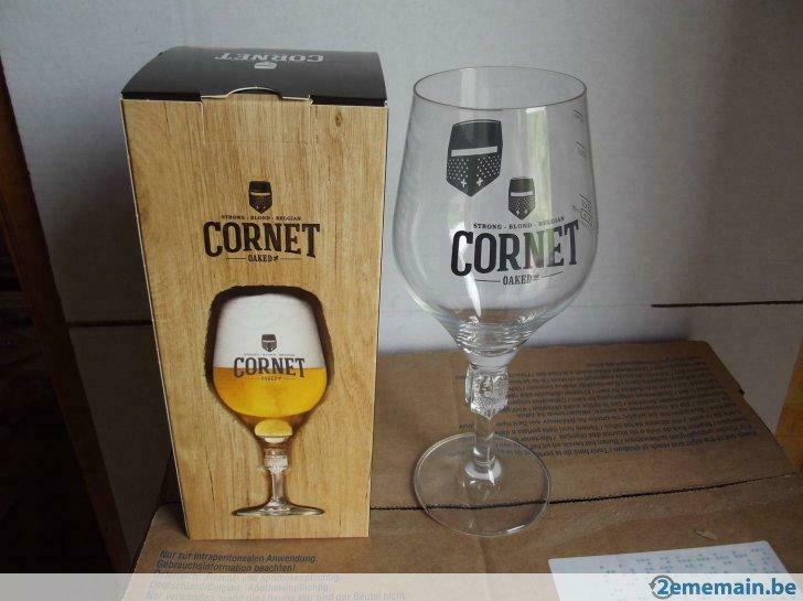 Verre à bière cornet ., Collections, Enlèvement, Neuf