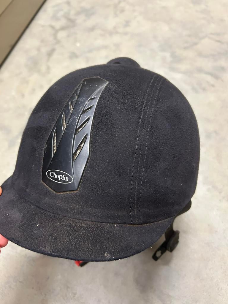 Helm Choplin paardrijden - maat 52-54, Dieren en Toebehoren, Ophalen of Verzenden, Gebruikt
