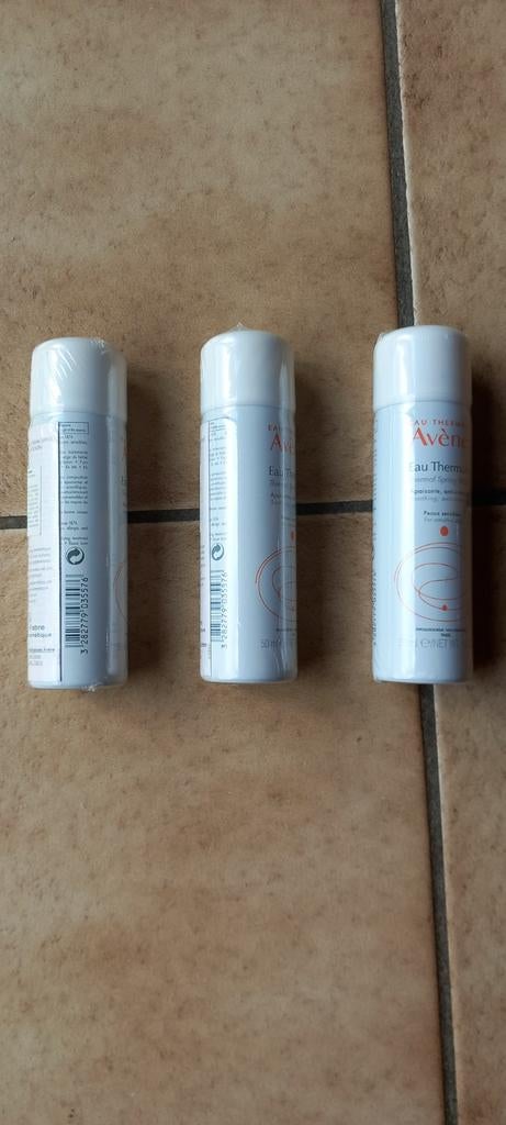 Eau Thermale d'Avène 50 ml, 3 canettes, Enlèvement ou Envoi, Neuf, Autres types, Autres marques
