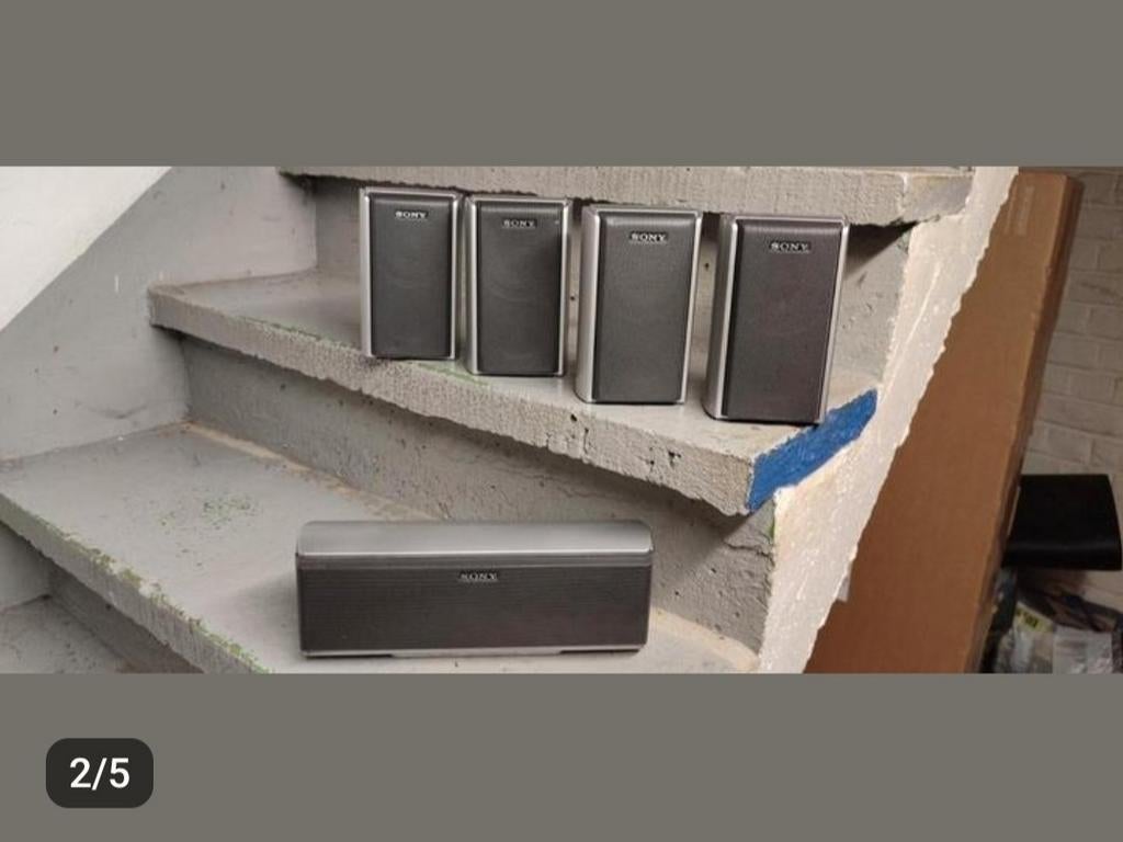 Enceinte hifi Sony, Enlèvement