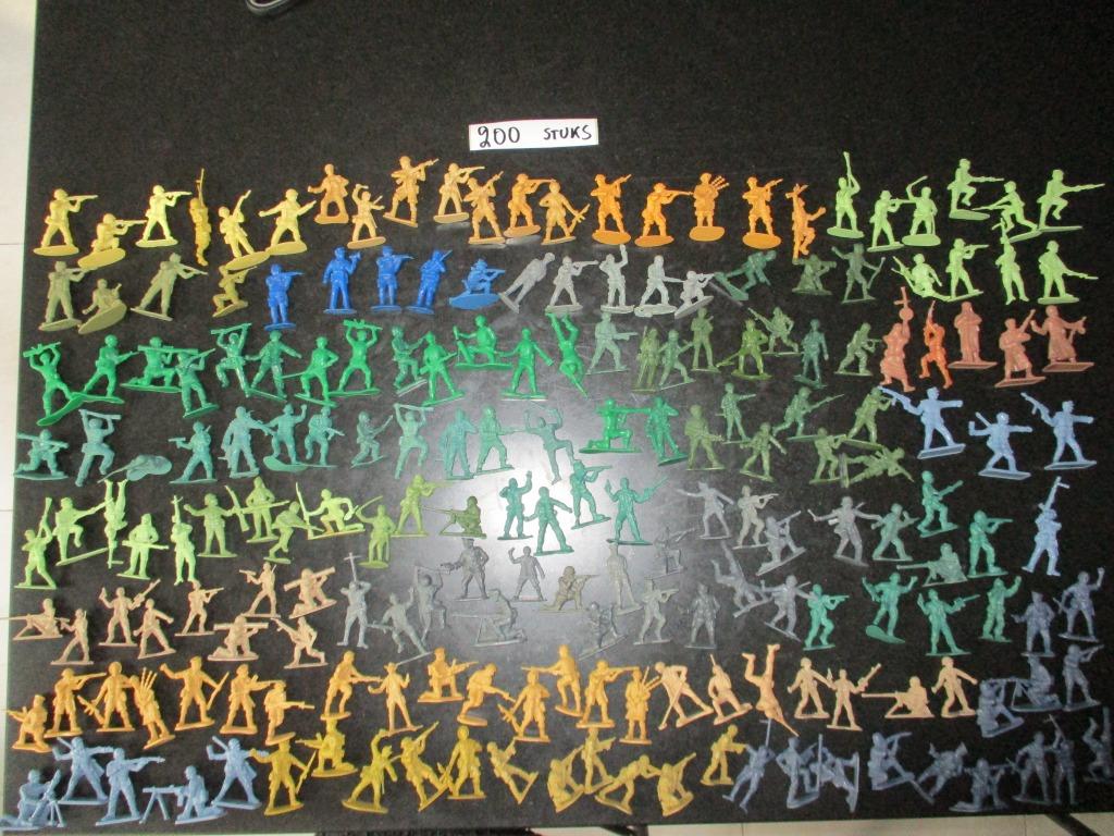 leger mannetjes army , landmacht 200 stuks, Ophalen of Verzenden, Gebruikt, Jongen of Meisje