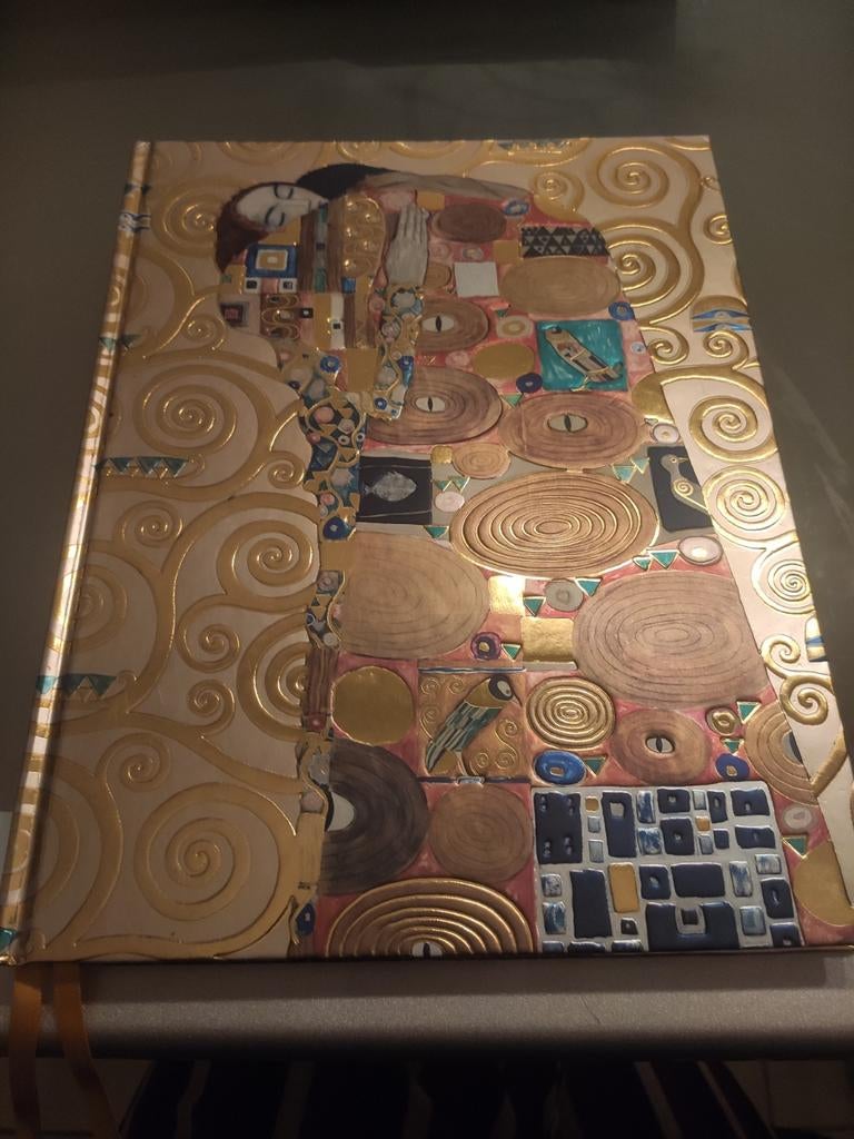 Grote paperblank sketchbook van kunstenaar Gustav klimt, Ophalen