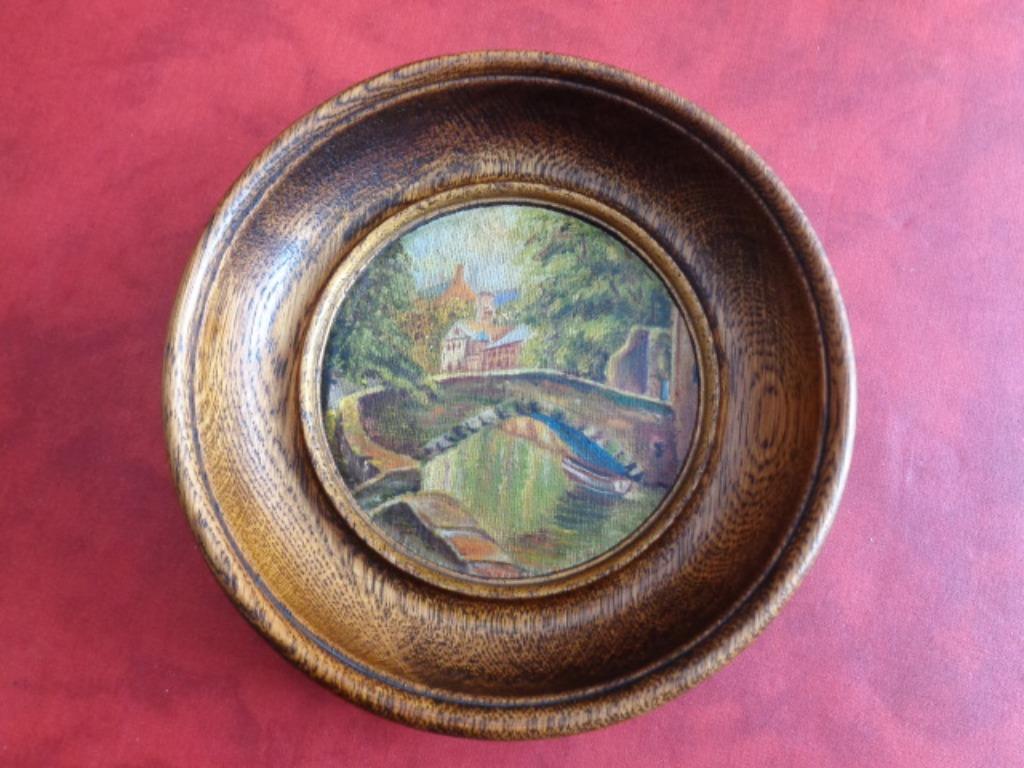 Joli cadre chêne. Jolie déco. Vintage N 2, Enlèvement ou Envoi, Utilisé, Bois