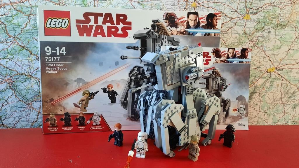 Lego Star Wars 75177 First Order Heavy Scout Walker, Verzamelen, Star Wars, Ophalen of Verzenden, Zo goed als nieuw