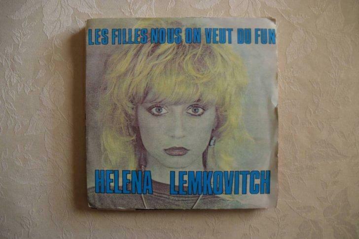 45 T Helena Lemkovitch - Les filles nous on veut du fun, Enlèvement ou Envoi
