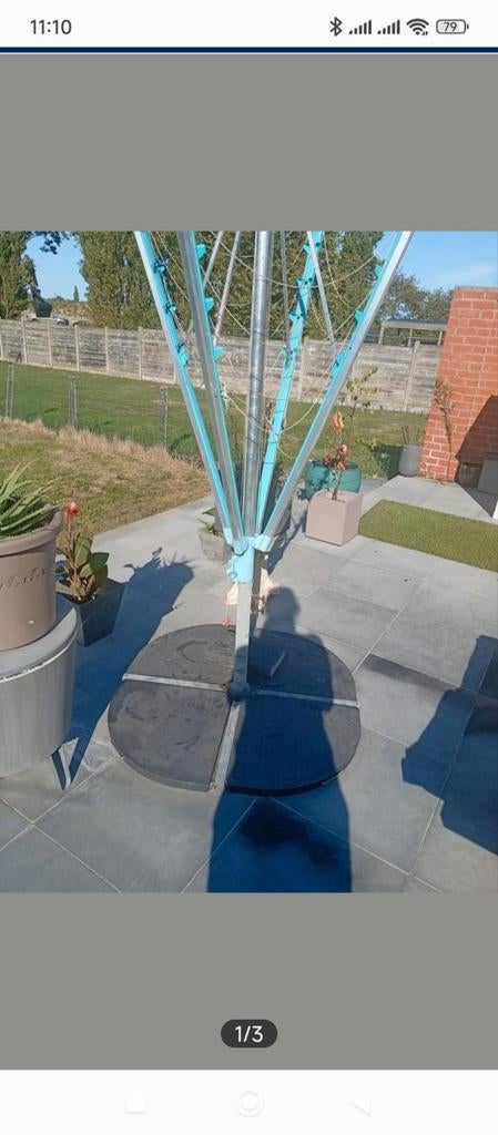 Droogmolen incl verzwaringsellementen NIEUW, Tuin en Terras, Ophalen, Droogmolen