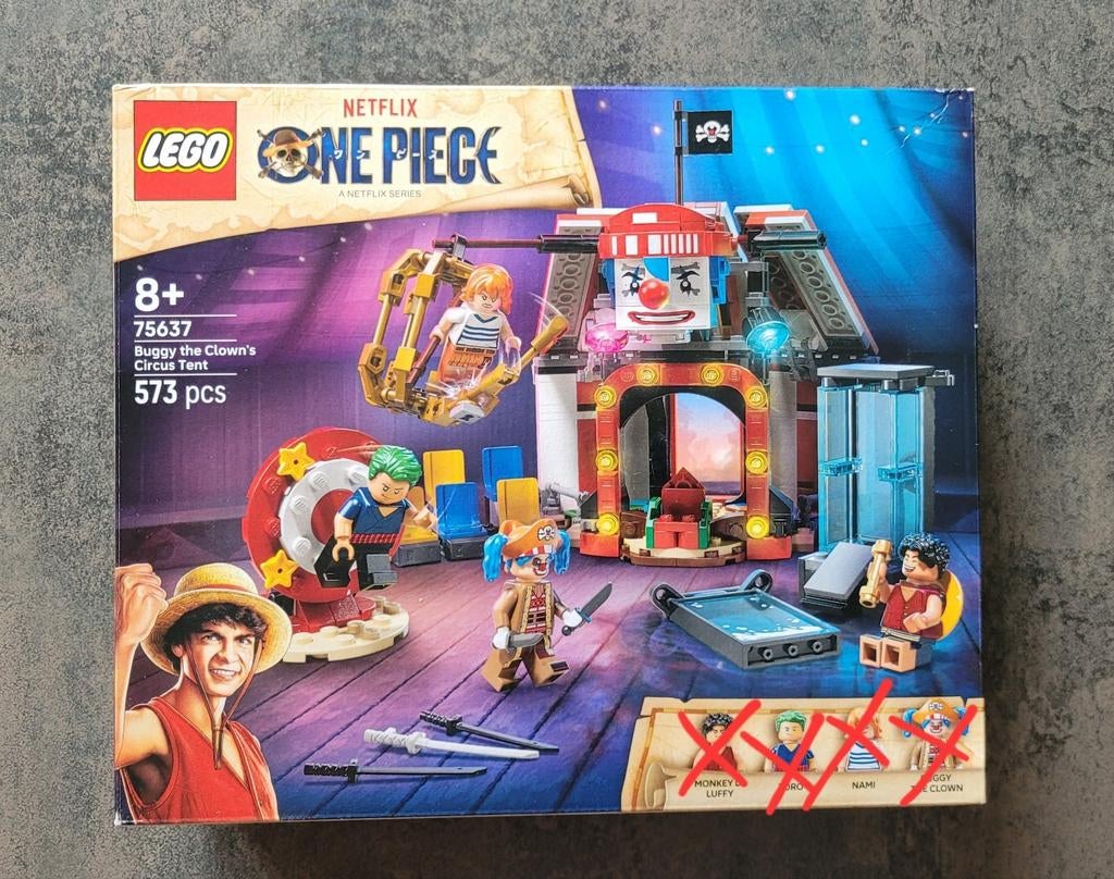 Lego one piece 75637 le chapiteau de Baggy le clown, Enlèvement ou Envoi, Comme neuf, Lego