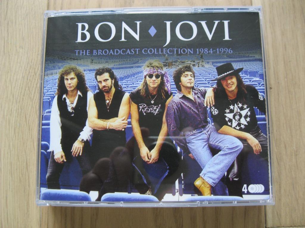 Bon Jovi /the broadcast collection 1984-1996 / 4CD box, Ophalen of Verzenden, Zo goed als nieuw, Poprock