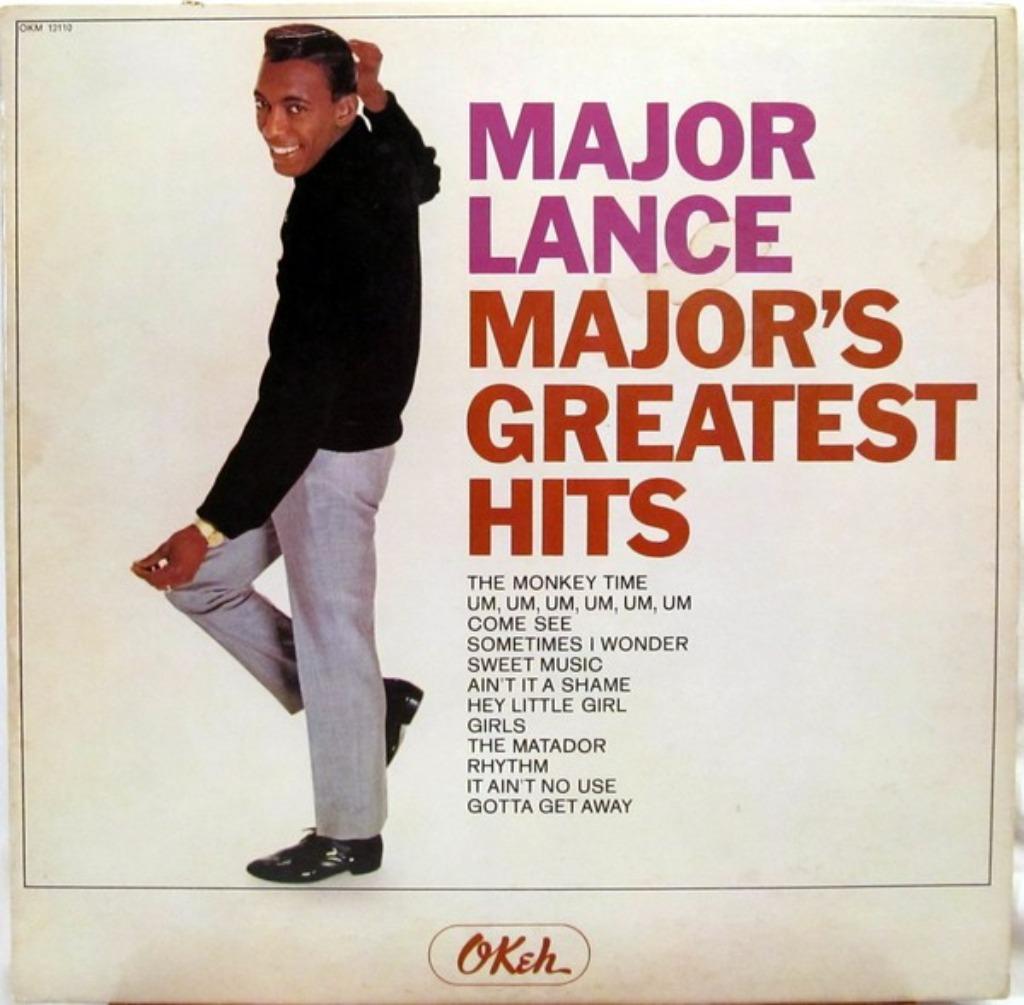 Major Lance ‎– Major's Greatest Hits - " Okeh Lp", Ophalen of Verzenden, Gebruikt, 12 inch