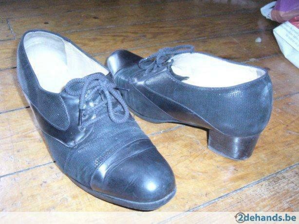 Schoenen van Finest Figini 38 zwart leer !!!, Ophalen of Verzenden, Gedragen, Overige typen