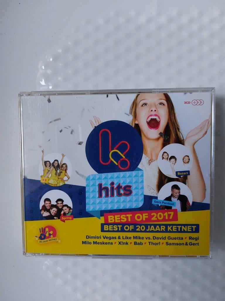 Ketnet Hits - Best Of 20 Jaar Ketnet + Sticker, Cd's en Dvd's, Verzenden