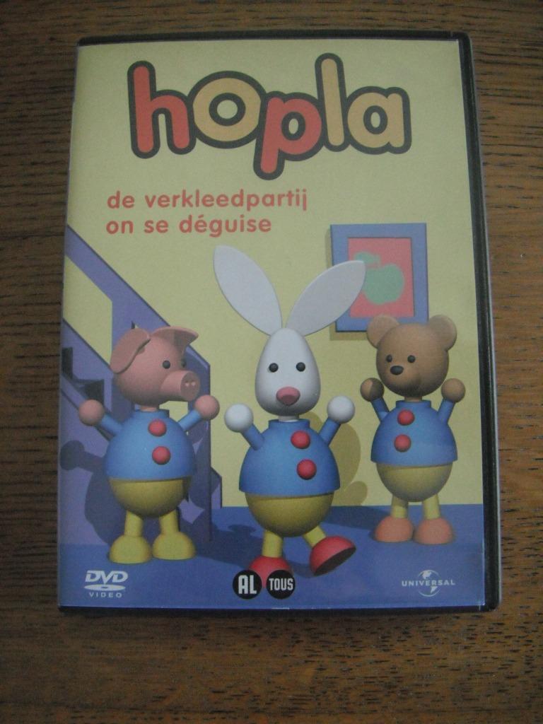 dvd hopla: de verkleedpartij, CD & DVD, DVD | Enfants & Jeunesse, Enlèvement ou Envoi, Utilisé, Éducatif, TV fiction