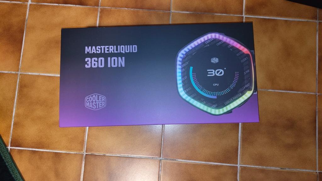 Cooler Master MasterLiquid 360 ION, Enlèvement, Neuf, Refroidisseur ordinateur à eau