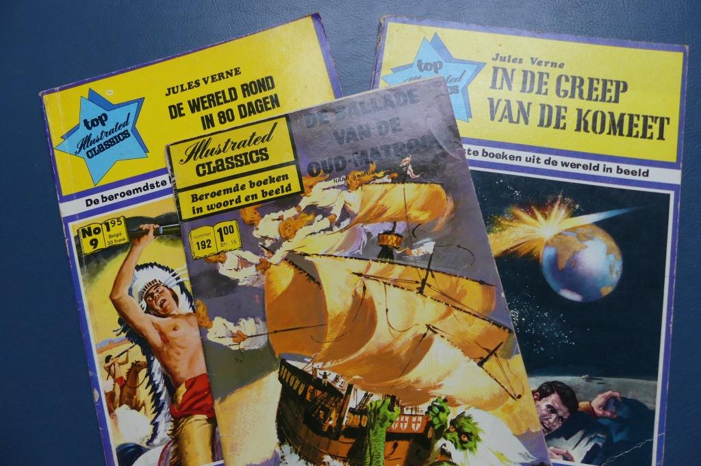 3 strips (Top) Illustrated Classics, Meerdere stripboeken, Ophalen of Verzenden, Gelezen