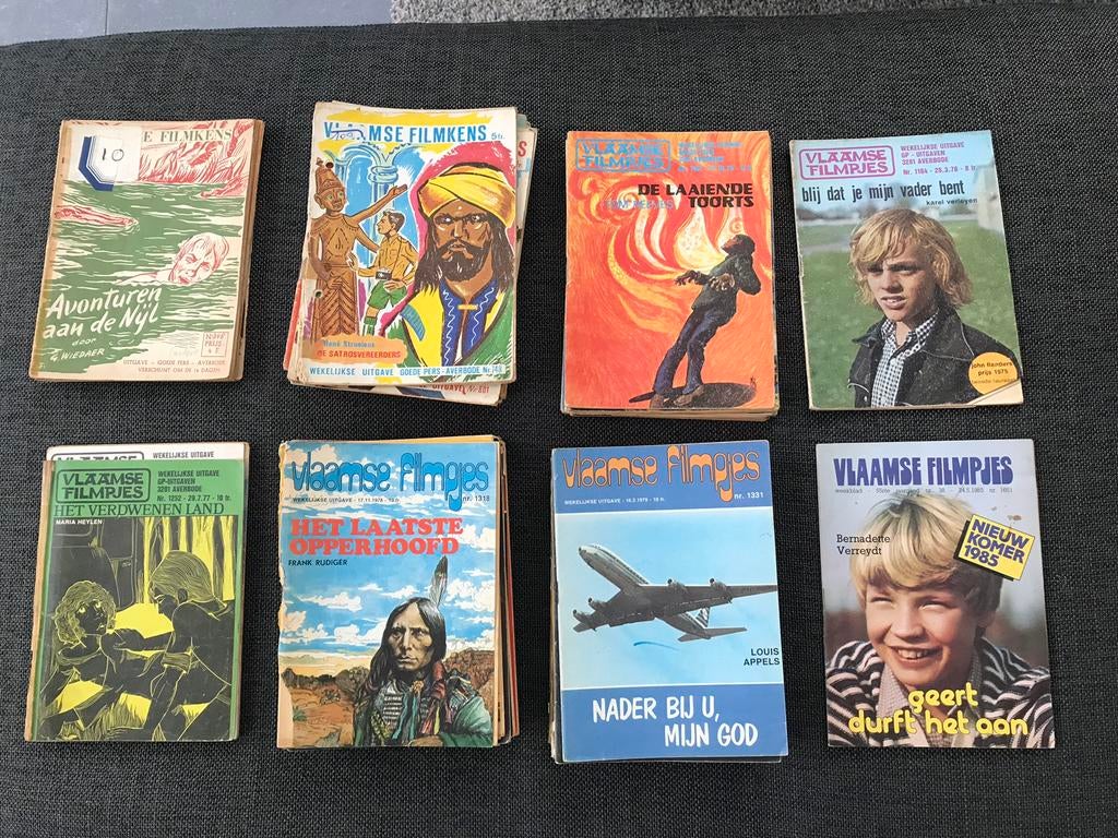 Vlaamse filmpjes , Averbode zie foto’s, Ophalen of Verzenden, Gelezen