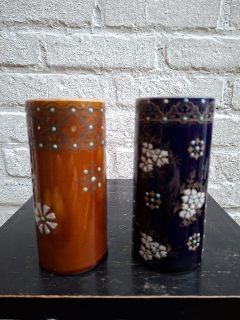 Boch freres Keramis, BFK 191 + 230, vaasjes, Antiek en Kunst, Ophalen of Verzenden