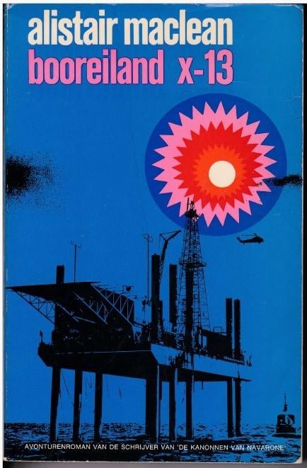 Alistair MacLean – Booreiland X‑13 (thriller, paperback), Ophalen, Gelezen, Alistair Maclean