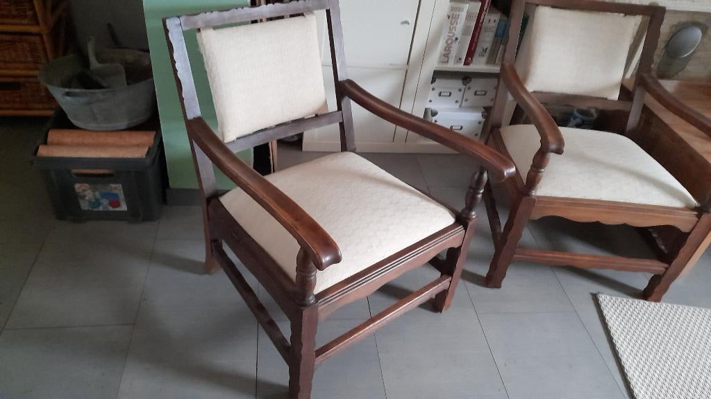 Fauteuils, Enlèvement, Utilisé, Tissus