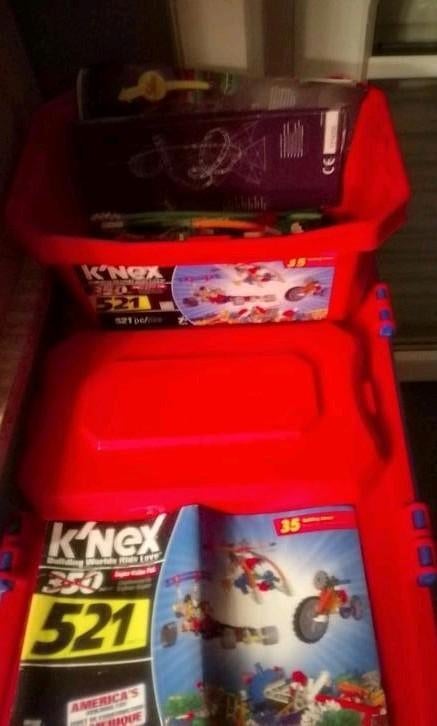 K'nex building & construction toys (521), Ophalen of Verzenden, Zo goed als nieuw