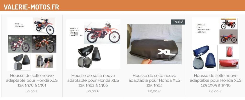 Nieuwe aanpasbare stoelhoes Honda XLS 125, Motoren, Verzenden, Nieuw