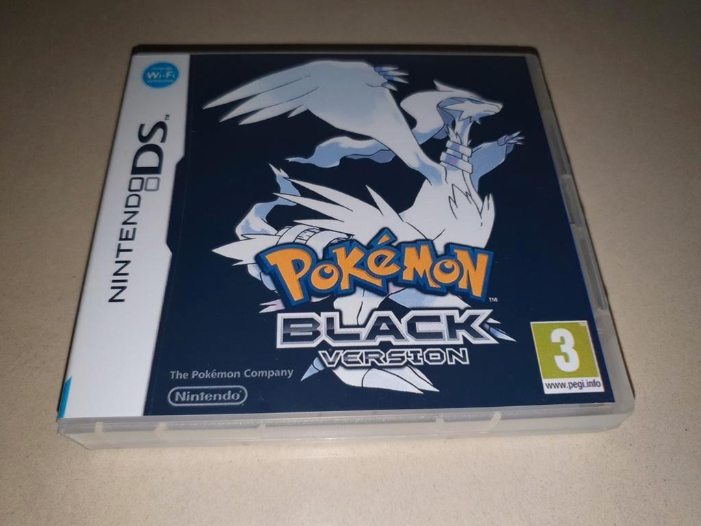 Pokemon Black Version DS Game Case (2), Verzenden, Zo goed als nieuw