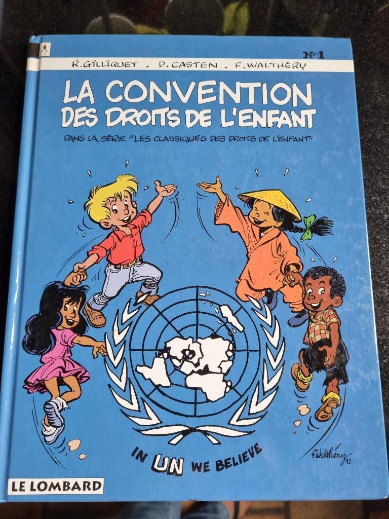BD " La convention des droits de l'enfant", Enlèvement ou Envoi, Utilisé