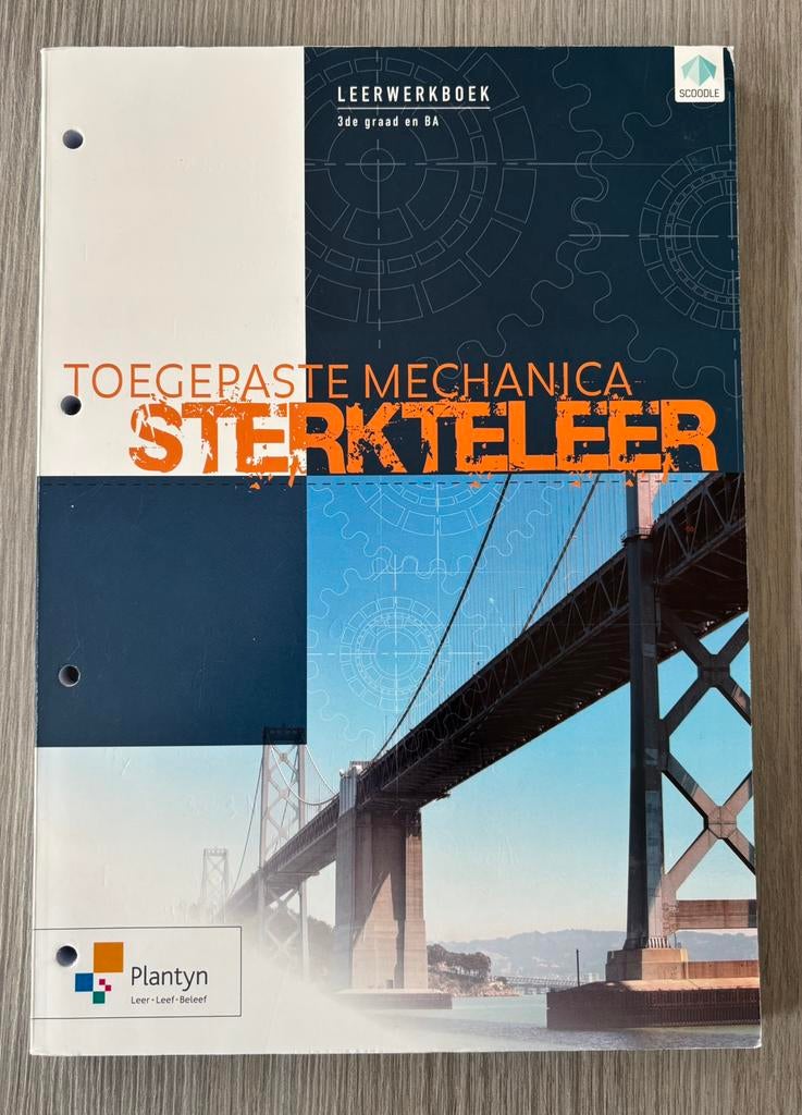Toegepaste mechanica Sterkteleer - 3e graad, Boeken, Overige vakken, Plantyn, Nieuw, Ophalen of Verzenden