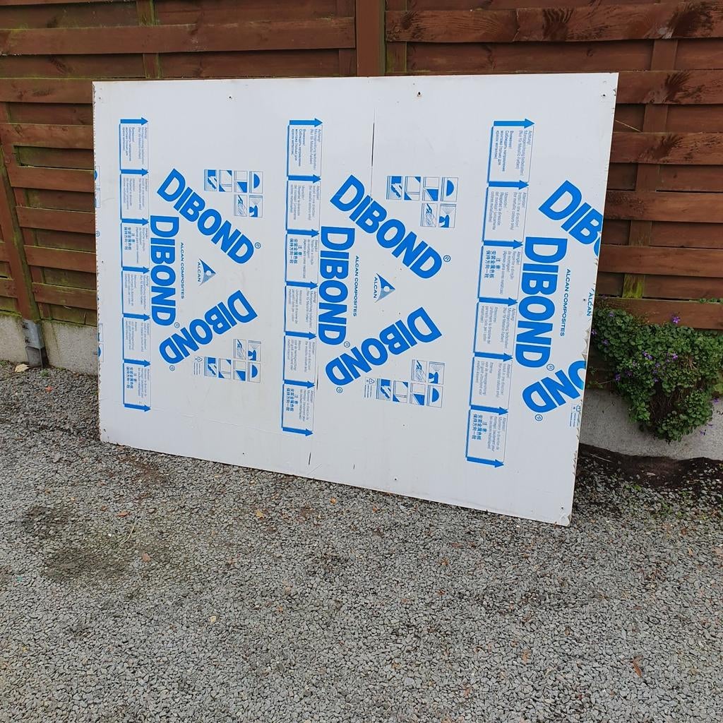 Panneaux en dibond, Bricolage & Construction, Enlèvement, Comme neuf