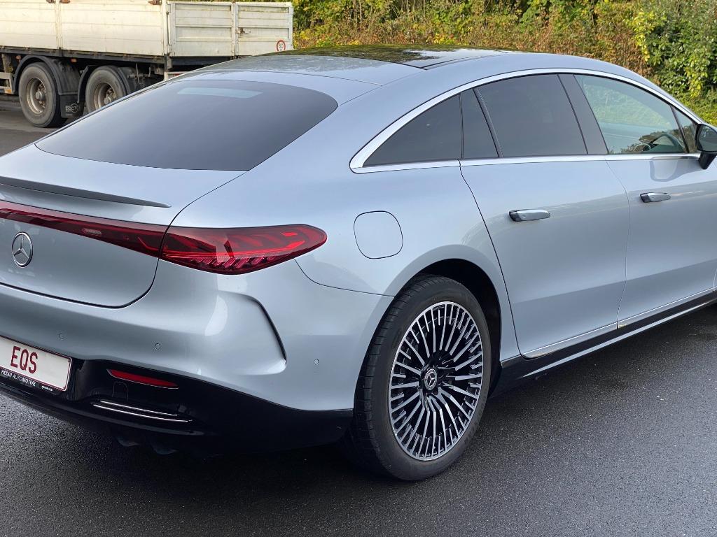 Mercedes-Benz EQS 450+ Launch Edition met MBUX (BTW-Wagen), Automaat, Zwart, 5 deurs, EQS