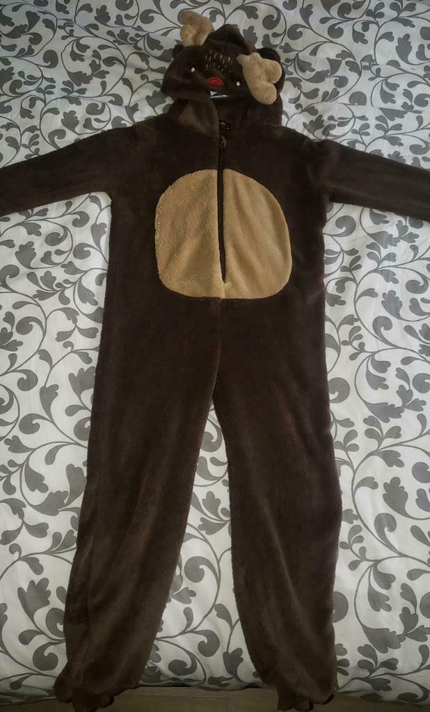 Déguisement / Onesie Renne 6 ans, Enlèvement ou Envoi, Utilisé, Garçon ou Fille, Vêtements de nuit ou Sous-vêtements