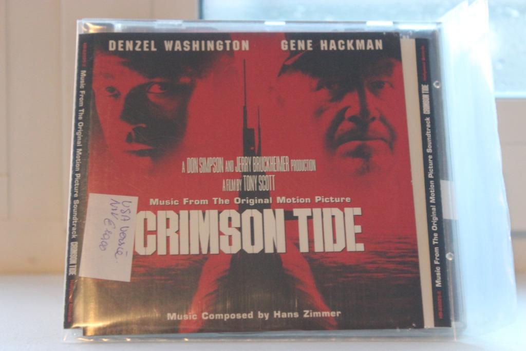 BANDE-SON CD CRIMSON TIDE HANS ZIMMER NEW USA, Enlèvement ou Envoi
