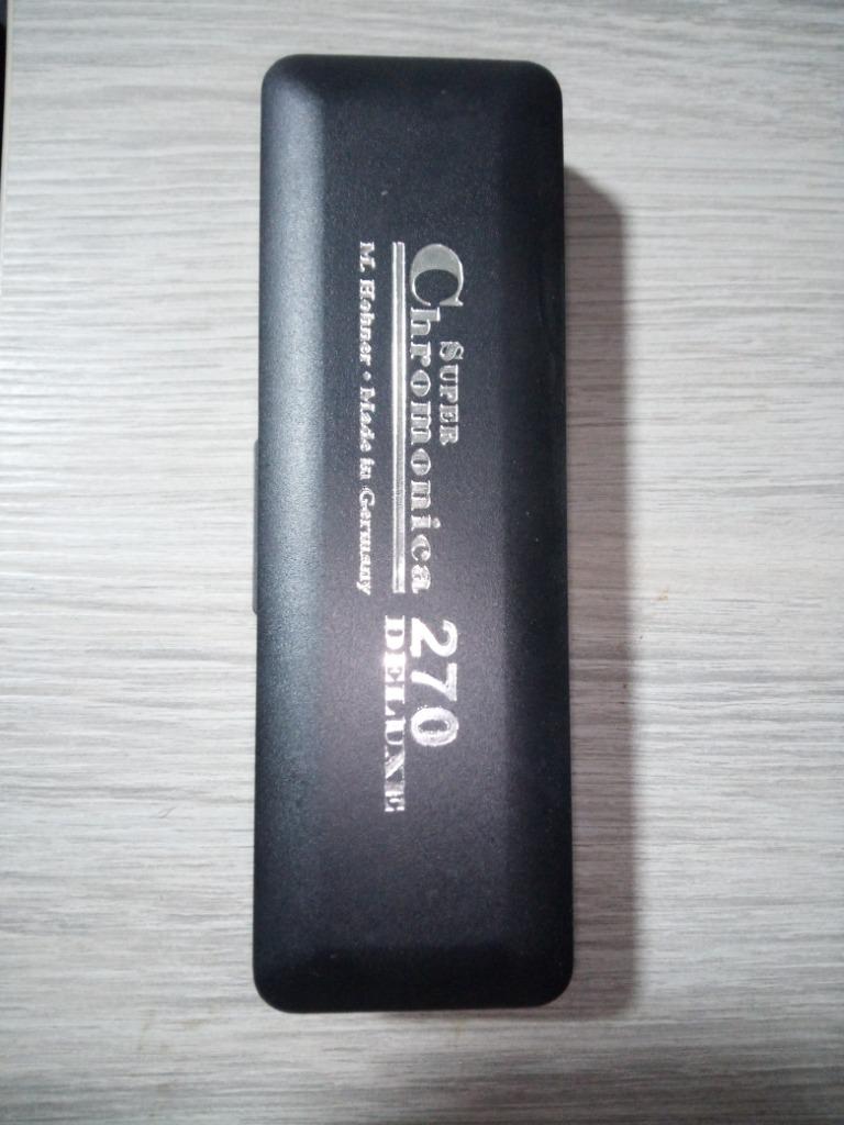 Hohner super chromonica 270 deluxe, Musique & Instruments, Neuf, Harmonica en do, Avec valise ou boîte, Chromatique