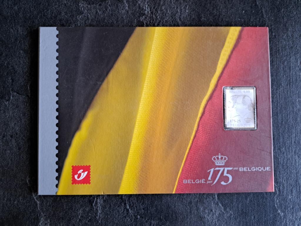 Carnet 175 ans de la Belgique, Ophalen, Postfris