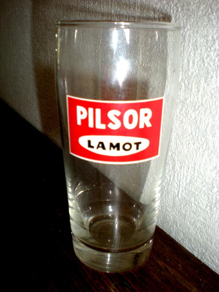 LAMOT Pilsor, Verzamelen, Ophalen of Verzenden, Zo goed als nieuw, Glas of Glazen